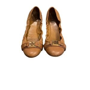 Tory Burch Ambrose Leather Ballet Flats